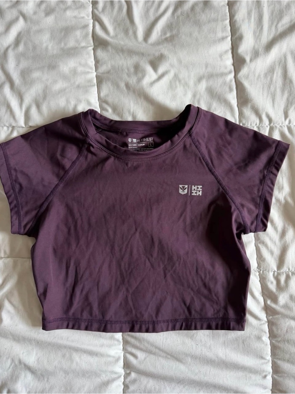 Hawaiiโs Finest Purple Compression Shirt - Womenโs